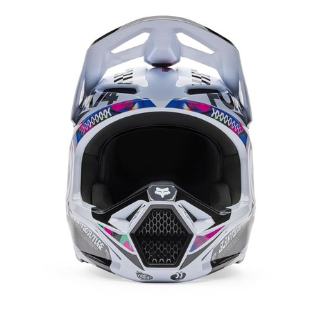 Kask cross FOX V1 IMAGE COSMO WHITE/BLACK biały czarny