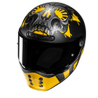 Kask motocyklowy HJC V10 Crania żółty/czarny