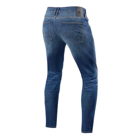 Spodnie jeans REVIT CARLIN SK MEDIUM BLUE USED niebieski