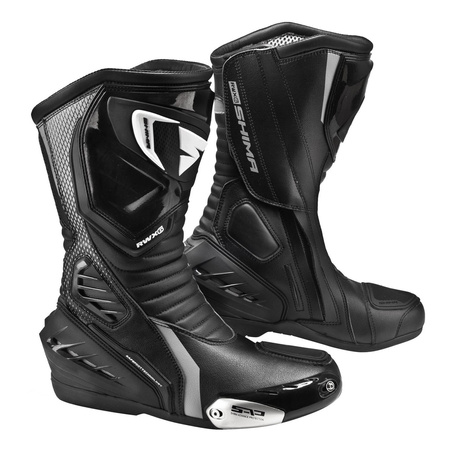 Buty motocyklowe sportowe długie Shima RWX-6 czarny