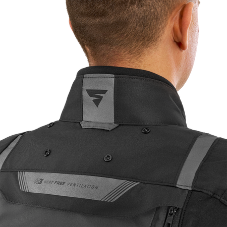 Kurtka motocyklowa tekstylna miejska Shima HERO 2.0 czarny