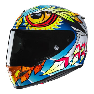 Kask motocyklowy integralny HJC RPHA 12 Spasso niebieski/czerwony