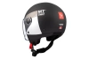 Kask motocyklowy MT STREET S INBOARD MATT BLACK/GREY czarny szary