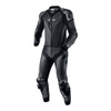 Kombinezon motocyklowy dwuczęściowy REBELHORN REBEL BLACK czarny