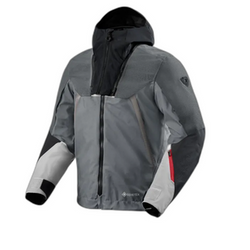 Kurtka motocyklowa REVIT STRATUM GTX GREY/ANTHRACITE szary czarny czerwony