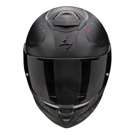 Kask motocyklowy SCORPION EXO-GT SP AIR TECHLANE BLACK/GREY/RED czarny szary czerwony