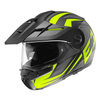 Kask motocyklowy SCHUBERTH E1 ECE TUAREG YELLOW czarny grafitowy żółty fluo