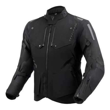 Kurtka motocyklowa tekstylna miejska/turystyczna Rebelhorn HIKER IV czarny