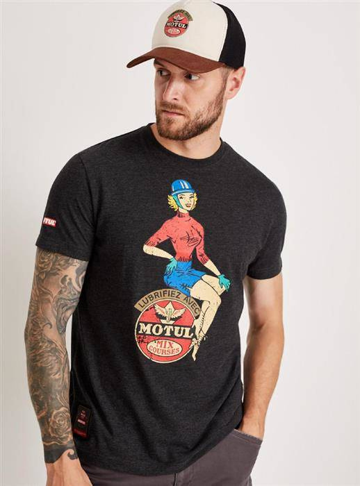 Koszulka T-shirt DIVERSE Motul Vintage