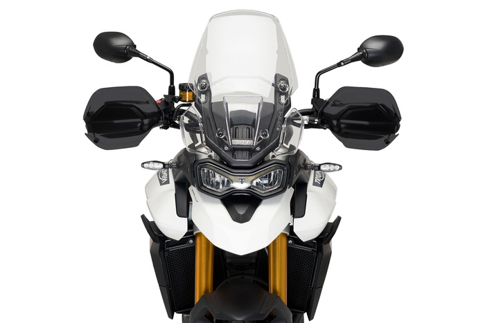 Poszerzenie handbarów PUIG do Triumph Tiger 900 20-24 Mocno przyciemniany