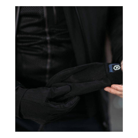 Rękawice motocyklowe KNOX WINDPROOF BLACK czarny