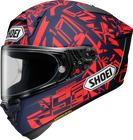 Kask motocyklowy integralny sportowy SHOEI X-SPR PRO Marquez dazzle tc-10