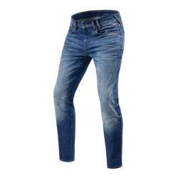 Spodnie jeans REVIT CARLIN SK MEDIUM BLUE USED niebieski