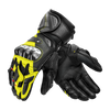Rękawice motocyklowe sportowe skórzane Shima RS-3 fluo