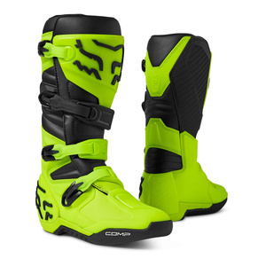 Buty motocyklowe cross offroad mtb FOX Comp Fluo żółty