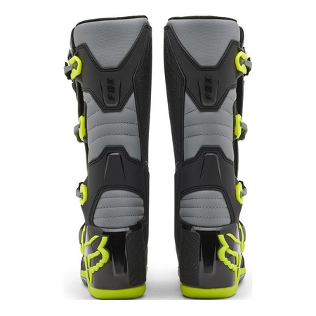 Buty motocyklowe FOX Comp Grey Yellow