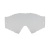 Gogle motocyklowe IMX Sand Fluo Yellow Matt/Black - Szyba Silver Iridium + Clear (2 Szyby W Zestawie)