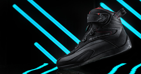 Damskie buty motocyklowe krótkie/miejskie/turystyczne Shima EXO Vented czarny