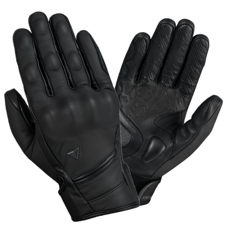 Rękawice motocyklowe miejskie Shima skórzane SHADOW TFL GLV czarny