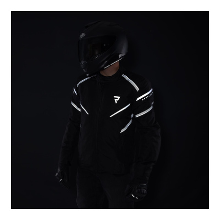 Kurtka motocyklowa tekstylna Rebelhorn SPARK czarny