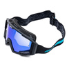 Gogle motocyklowe IMX Sand Black Matt/Blue - Szyba Blue Iridium + Clear (2 Szyby W Zestawie)