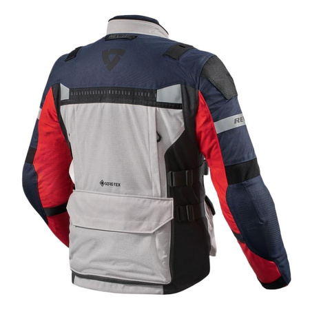 Kurtka motocyklowa tekstylna REVIT DEFENDER 3 GTX RED/BLUE czerwony niebieski