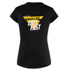 Damska koszulka Shima T-SHIRT FASTER czarny