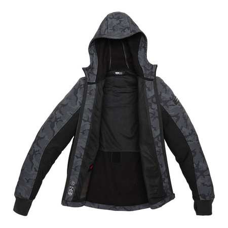 Kurtka tekstylna SPIDI T224 Hoodie Armour Evo