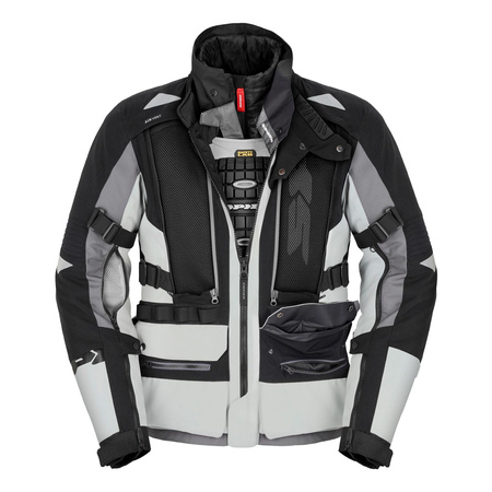 Kurtka motocyklowa SPIDI ALLROAD BLACK/GREY czarny szary