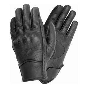 Rękawice motocyklowe MOTOID ROUTE PERFORATED BLACK czarny