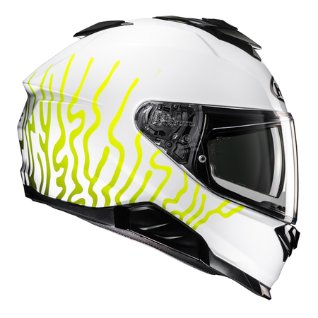 Kask motocyklowy integralny HJC I71 Celos biały/czarny