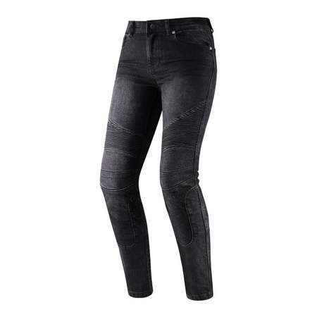 Spodnie jeansowe REBELHORN VANDAL LADY DENIM WASHED – czarne