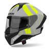 Kask motocyklowy AIROH MATRYX SCOPE YELLOW MATT szary żółty fluo czarny