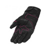Rękawice motocyklowe damskie SECA AXIS MESH II LADY FUCHSIA czarny różowy