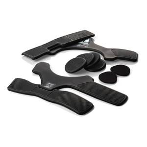 Zestaw motocyklowy poduszek do ortezy POD KP482 K8 2.0 BLACK czarny