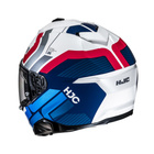 Kask motocyklowy HJC I71 Viz niebieski/czerwony