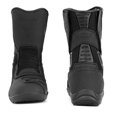Buty motocyklowe turystyczne Rebelhorn SCOUT AIR wentylowane czarny mat