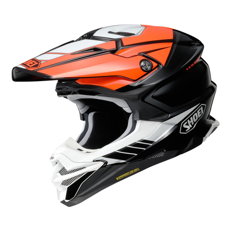 Kask motocyklowy offroad cross z daszkiem SHOEI VFX-WR 06 Jammer tc-8