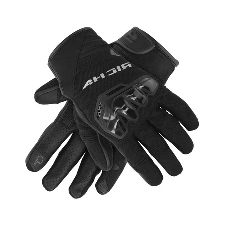 Rękawice miejskie RICHA STRADALE SUMMER BLACK czarny