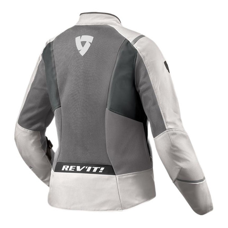 Kurtka tekstylna damska REVIT AIRWAVE 4 LADY SILVER/ANTHRACITE szary czarny