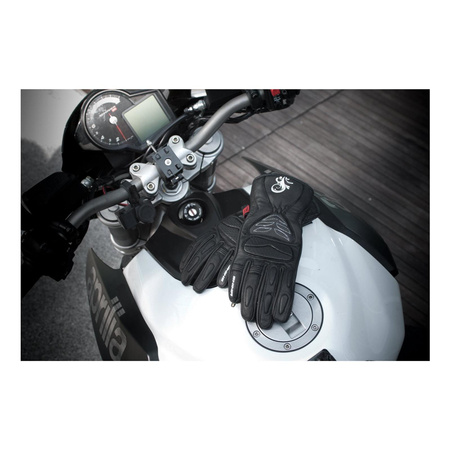 Rękawice motocyklowe miejskie Shima CALDERA czarny