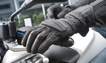 Rękawice motocyklowe turystyczne Shima D-TOUR czarny