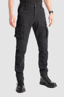 Jeansy Pando Moto Desert Cargo czarne
