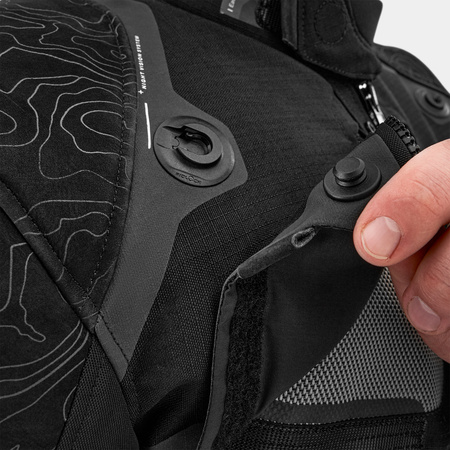 Kurtka motocyklowa SHIMA TRACKER BLACK czarny
