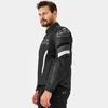 Kurtka motocyklowa tekstylna miejska/sportowa Shima SOLID 2.0 czarny/biały