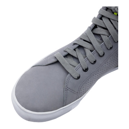 Buty motocyklowe trampki Rebelhorn TRAMP II szary-czarny-żółty fluo