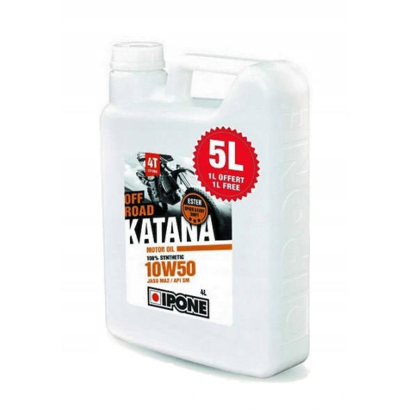 Ipone Katana Off Road 10W50 Olej Silnikowy 100% Syntetyk 5l