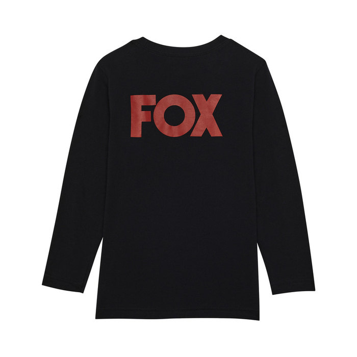 Koszulka z długim rękawem dziecięca FOX Junior Heritage Black