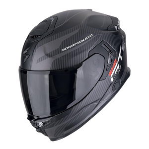 Kask motocyklowy SCORPION EXO-GT SP AIR FLEX BLACK/SILVER czarny srebrny