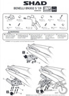 Stelaż kufra bocznego 3P motocyklowego SHAD do Benelli BN302S